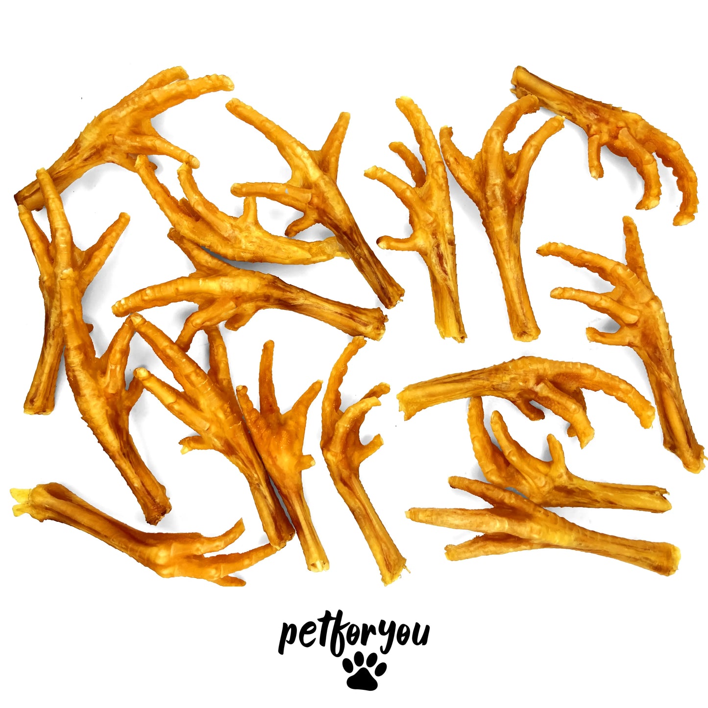 Größenvergeich Hühnerfüße